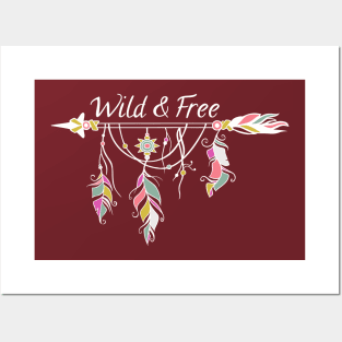 Wild and Free Posters and Art